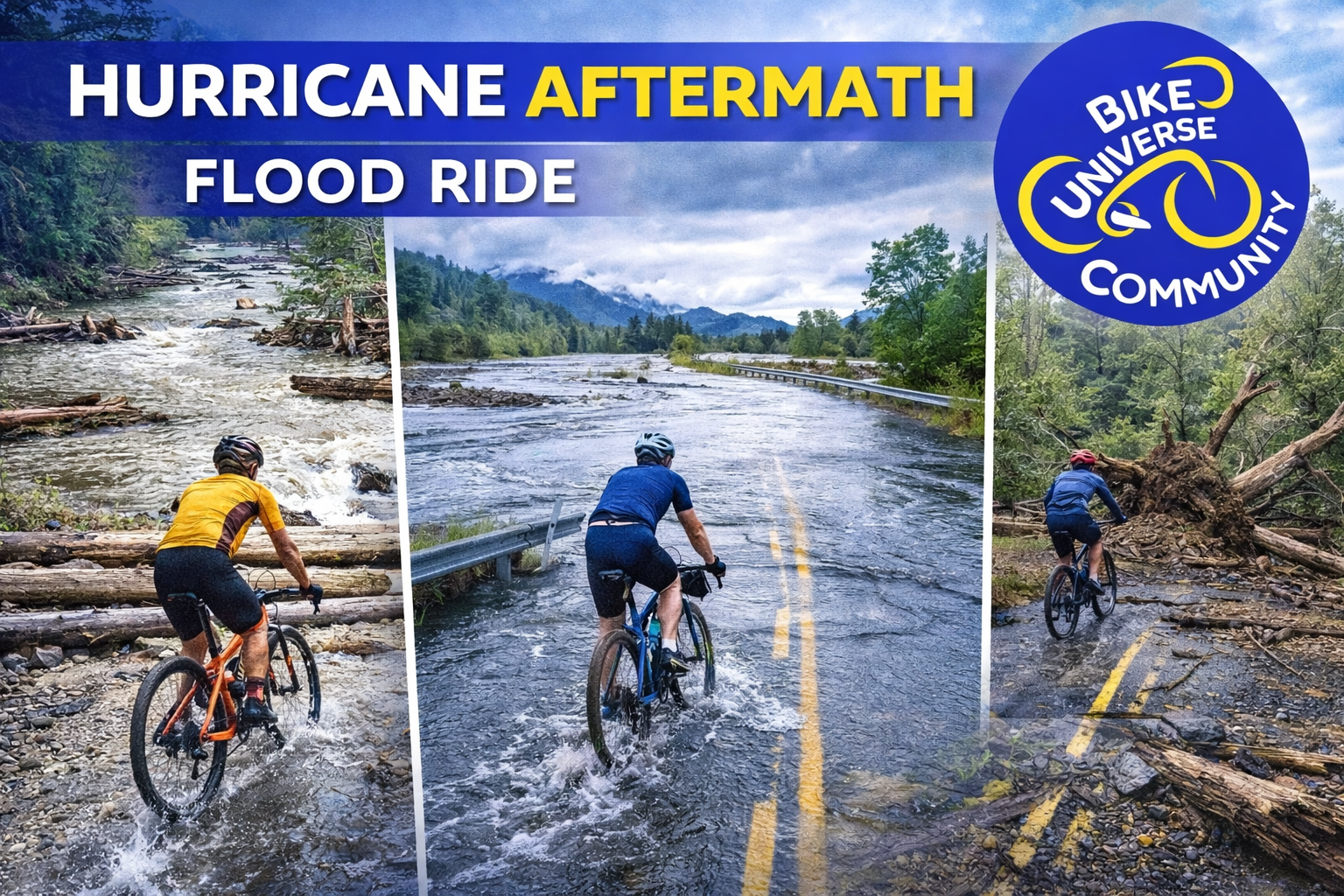 Phot for hurricane aftermath flood ride for our community event