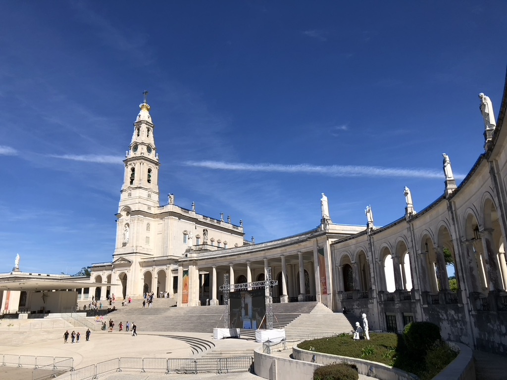 Santuary of Our Lady of Fatima - front view