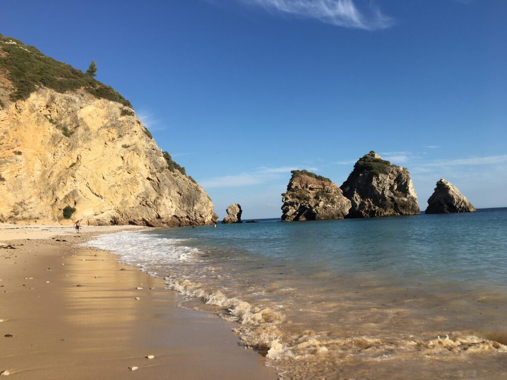 Beautiful Atlantic ocean lagun
