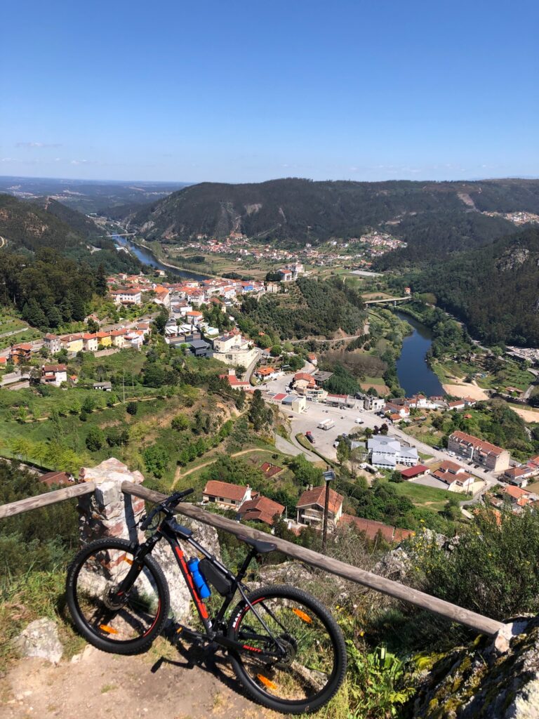 Penacova view point above Mondego river